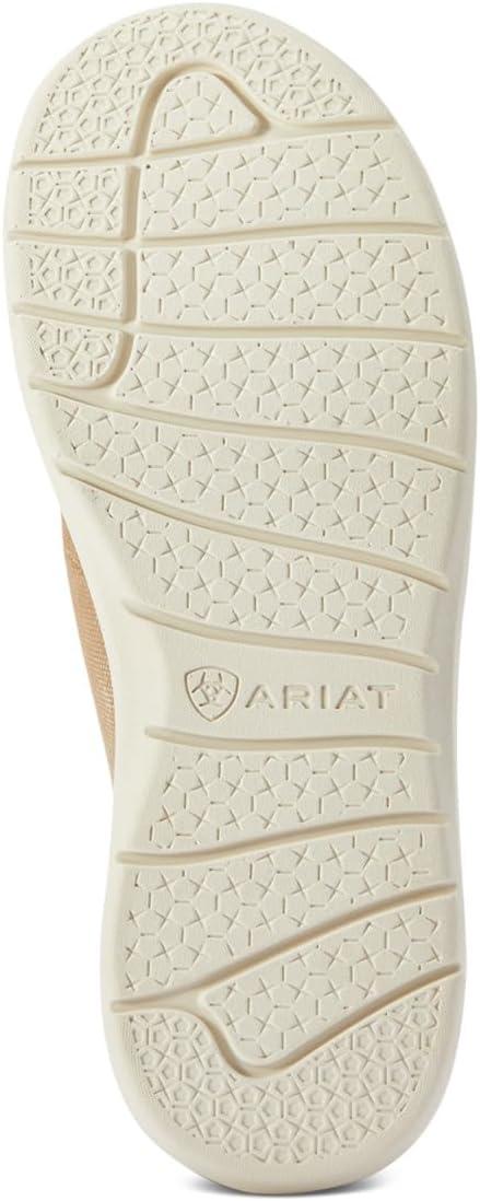 imageARIAT Unisex Youth Hilo ShoeWashed Tan Canvas