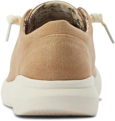 imageARIAT Unisex Youth Hilo ShoeWashed Tan Canvas