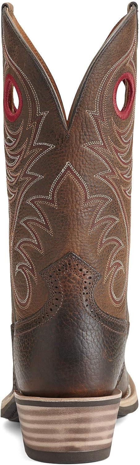 imageARIAT Workhog Wide Square Toe H2O Mens BootBrown Oiled Rowdy