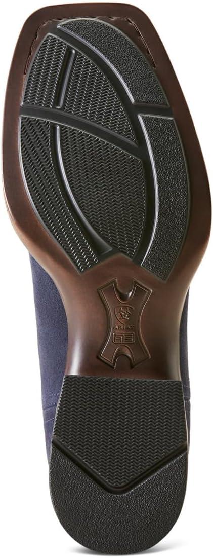 imageAriat Mens Booker Ultra Black Square toe BootNavy Suede