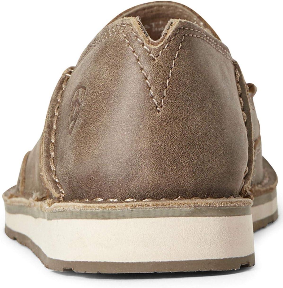 imageAriat Womens Cruiser Casual ShoeBrown Bomber Embroidered