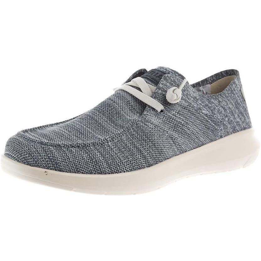 imageARIAT Hilo Stretch Lace Mens Slip OnMedium Grey Knit
