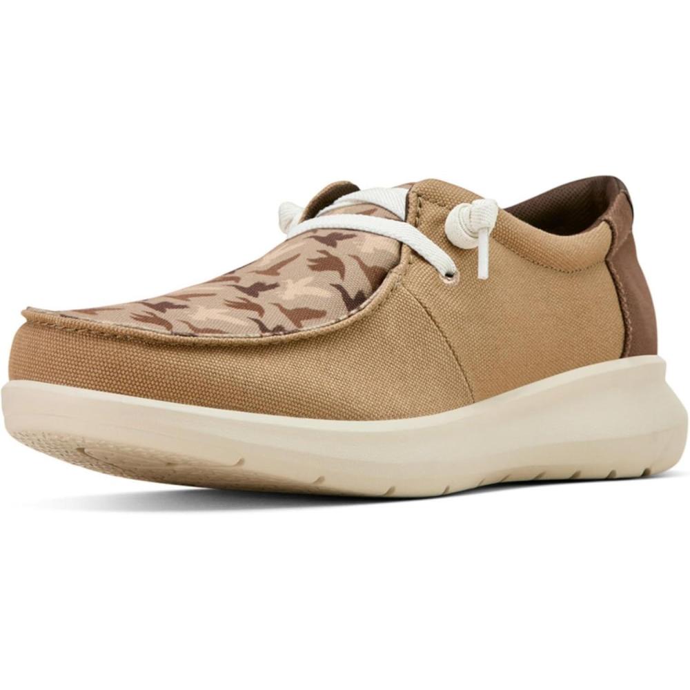imageARIAT Unisex Youth Hilo ShoeCedar BrownDuck Season
