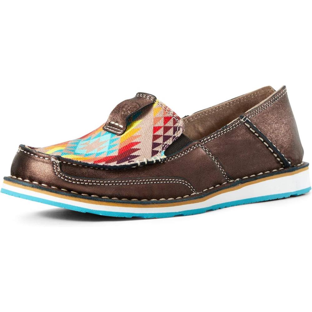 imageAriat Womens Cruiser Casual ShoeCopper Metallic