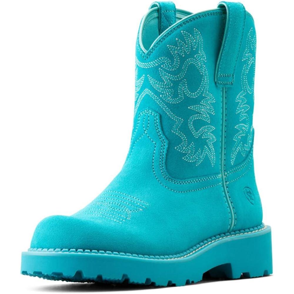 imageAriat Womens Fatbaby Western BootBrightest Turquoise