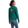ARIAT New Team Softshell Jacket – Women’s Wind and Water Resistant Jacket(Green)