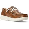 ARIAT Unisex Youth Hilo Shoe(Brown Floral Emboss)