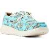 ARIAT Unisex Youth Hilo Shoe(Turquoise Paniolo Print)