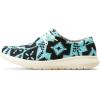 ARIAT Unisex Youth Hilo Shoe(Turquoise Saddle Blanket)