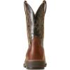ARIAT mens Ridgeback Western Boot(Deepest Clay/Black Barrel)