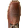 ARIAT mens Ridgeback Western Boot(Deepest Clay/Black Barrel)
