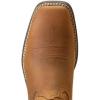 ARIAT mens Ridgeback Western Boot(Oily Distressed Tan)