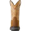 ARIAT mens Workhog Xt Coil Wide Square Toe Work Boot(Distressed Brown/Bravo Brown)