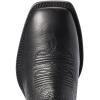 Ariat Men’s Booker Ultra Black Square toe Boot(Black)