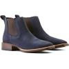 Ariat Men’s Booker Ultra Black Square toe Boot(Navy Suede)