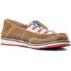 Ariat Women’s Cruiser Casual Shoe(Brown Bomber/Distressed Flag)