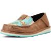 Ariat Women’s Cruiser Casual Shoe(Copper Metallic/Bucking Turq)