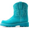 Ariat Women’s Fatbaby Western Boot(Brightest Turquoise)