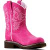 Ariat Women’s Fatbaby Western Boot(Hottest Pink)