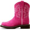 Ariat Women’s Fatbaby Western Boot(Hottest Pink)