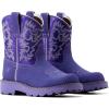 Ariat Women’s Fatbaby Western Boot(Purple Metallic/Violet Suede)