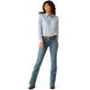 Ariat Women’s Kirby Fitted Button-Down Shirt(Kentucky Blue)