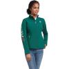 ARIAT New Team Softshell Jacket – Women’s Wind and Water Resistant Jacket(Green)