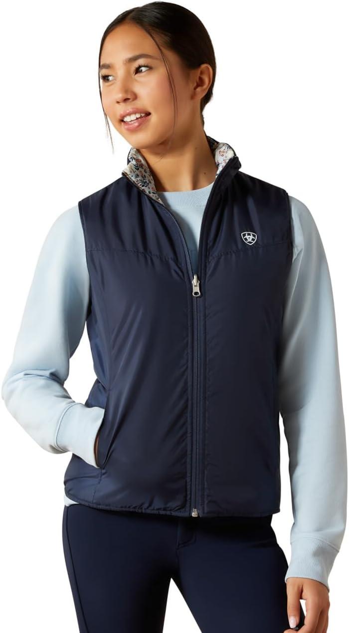 imageARIAT Boys Bella Reversible Insulated VestPosey Pony Print