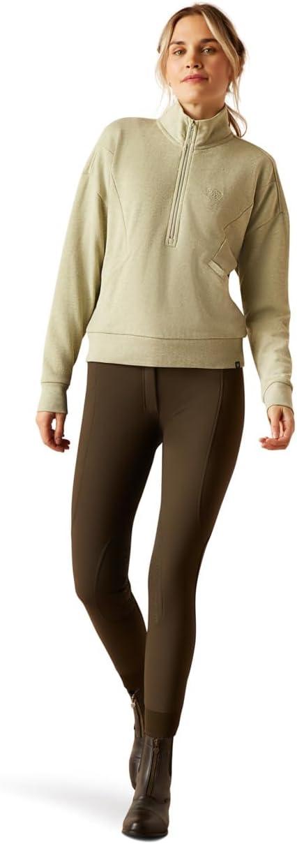 imageAriat Womens Friday Cotton 12 Zip SweatshirtNorth Atlantic