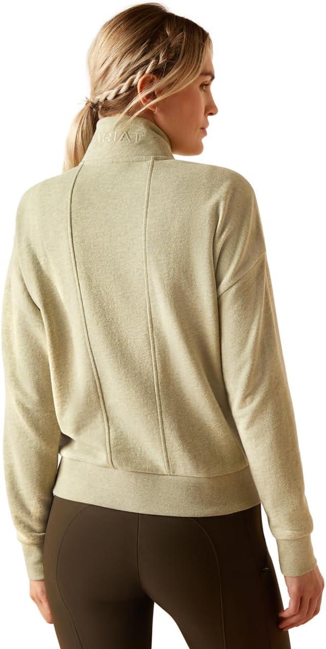 imageAriat Womens Friday Cotton 12 Zip SweatshirtNorth Atlantic