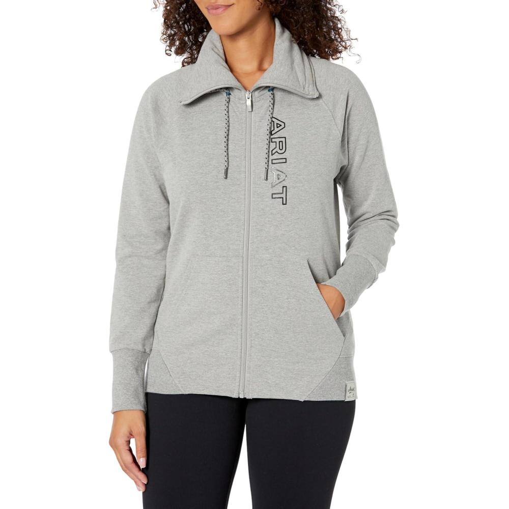 imageARIAT womens Team Logo Full Zip SweatshirtNavy