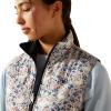 ARIAT Boys’ Bella Reversible Insulated Vest(Posey Pony Print)