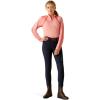 ARIAT Boys’ Sunstopper 3.0 1/4 Zip Baselayer(Flamingo Pink)