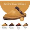 ARIAT Men’s 2842 Silversmith Outdoor Indoor Western Suede Foam Cushioned Square Toe Slipper(Chestnut/Chocolate)