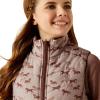 ARIAT Unisex Youth Bella Reversible Insulated Vest(Scattering Horses)