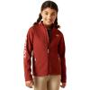 ARIAT boys New Team Softshell Jacket(Fired Brick)