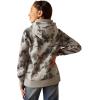 ARIAT girls Misty Horse Hoodie(Heather Grey)