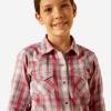 Ariat Girls’ Merida Shirt(Plaid)