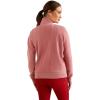 Ariat Women’s Friday Cotton 1/2 Zip Sweatshirt(Heather Dusty Rose)