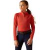 ARIAT Boys’ Sunstopper 3.0 1/4 Zip Baselayer(Baked Apple)