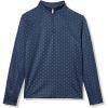 ARIAT Boys’ Sunstopper 3.0 1/4 Zip Baselayer(Navy Dot)