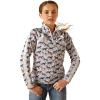 ARIAT Boys’ Sunstopper 3.0 1/4 Zip Baselayer(Painted Ponies)