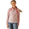 ARIAT Boys’ Sunstopper 3.0 1/4 Zip Baselayer(Petals)