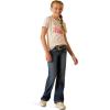 Ariat Girls’ Ariat Cowboy T-Shirt(Slate Rose)