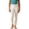 Ariat Kids’ Tri Factor Grip Knee Patch Breech(White)