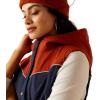 ARIAT Women Pioneer Stretchshell Vest(Navy/Picante)