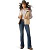 ARIAT Women Pioneer Stretchshell Vest(Summer Sand/Rosewood)