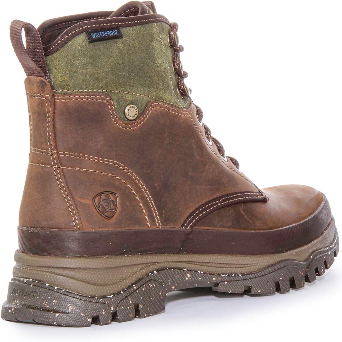imageARIAT Womens Moresby Waterproof Boot HikingOily Distressed Brown