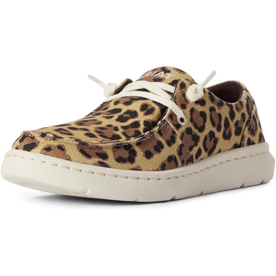 imageARIAT Unisex Youth Hilo ShoeLeopard Print