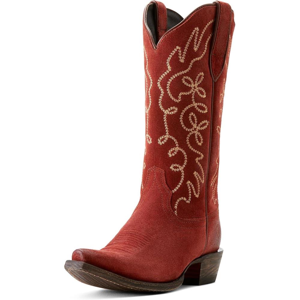 imageARIAT womens Jukebox Western BootCayenne Suede